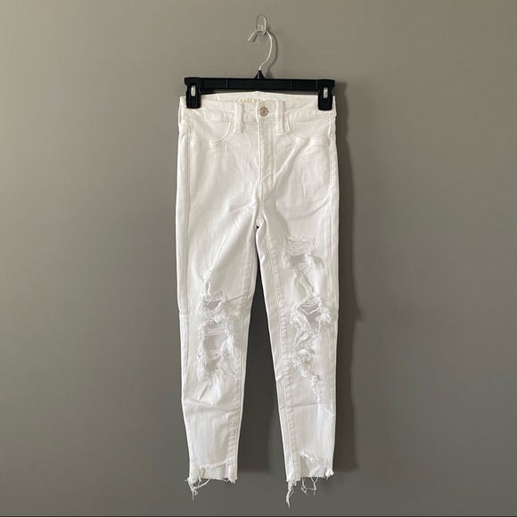 American Eagle Outfitters Denim - American Eagle Next Level Super High Waisted Jeans